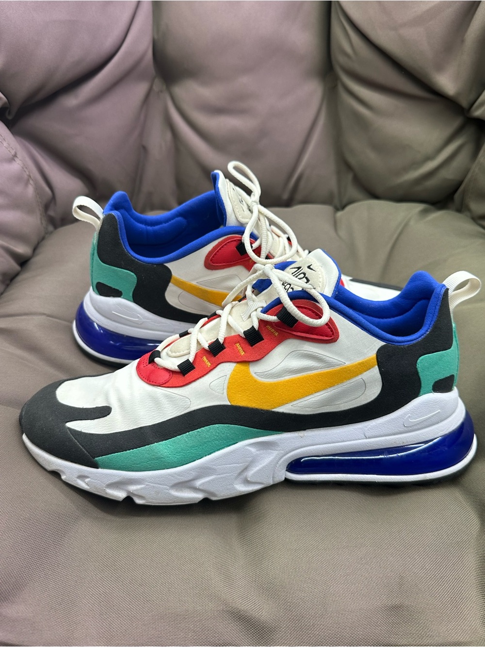 Nike Airmax 270 react bauhaus multi color size 10.5 men’s